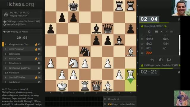 Chess Berserk! Super GM Wesley So 3-minute chess Arena tournament - 3rd March 2016 смотреть онлайн