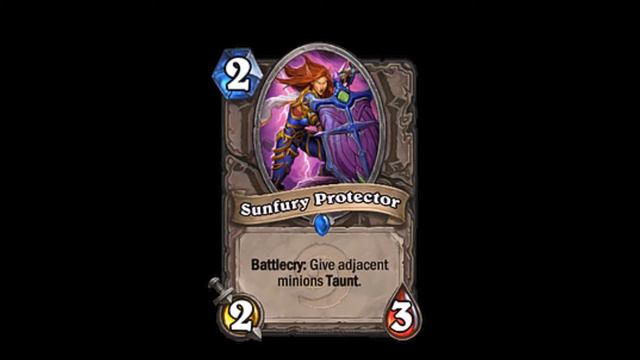 Sunfury Protector Sounds - Hearthstone смотреть онлайн