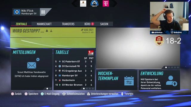 WUNDERTALENT MOUKOKO zum HSV? FIFA 22: HSV KARRIERE #4 смотреть онлайн