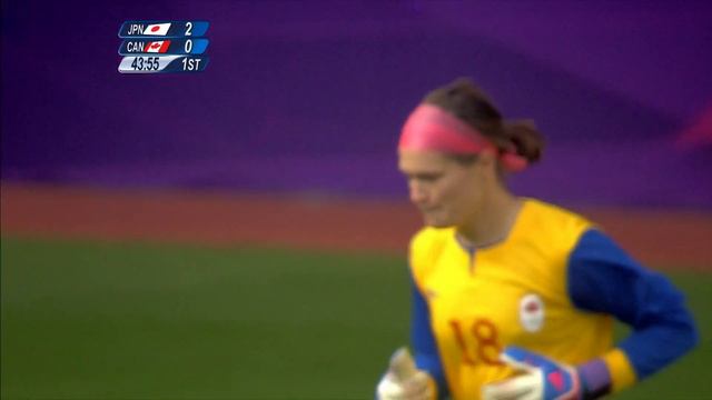Football Women's Group F - Canada V Japan - London 2012 Olympic Games Highlights - Goal