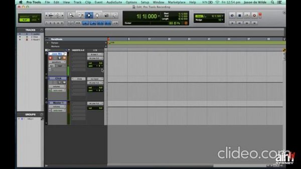04. PRO TOOLS - запись в PRO TOOLS, видеоинструкция