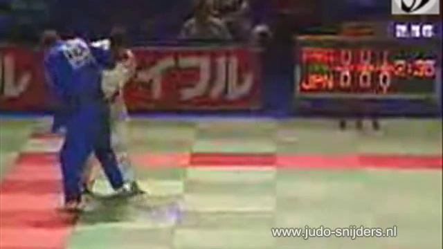 Judo Munich 2001 Inoue (JPN) - Lemaire (FRA)