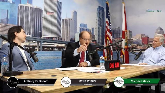 Anthony Di Donato and David Winker are on Miami's Community News