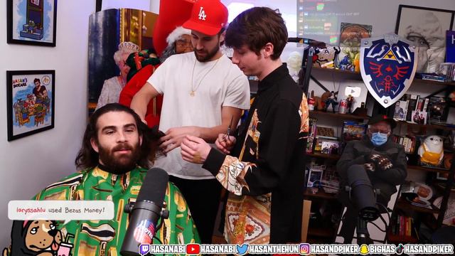 KARL HASANABI CUT HAIR (OMG)