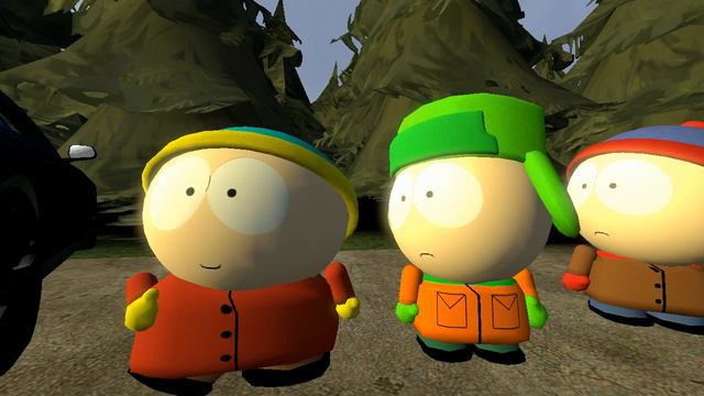 [SFM South park] Kenny gets hit by a car смотреть онлайн