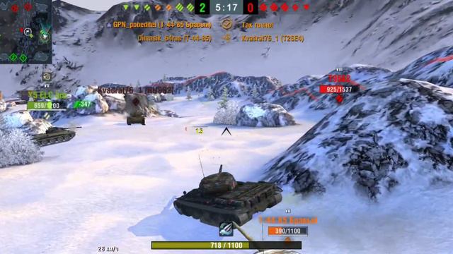 Wot Blitz.Т44-85 Бравый. Взводом против 8ок уложили всех.Мастер ,Воин. смотреть онлайн