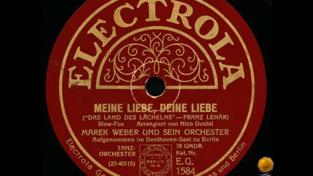 Meine Liebe,  Deine Liebe / Marek Weber  Und Sein Orchester