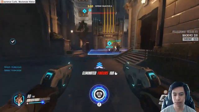 One Pesky Tracer - Overwatch Beta - Let's Play (Twitch Highlight)