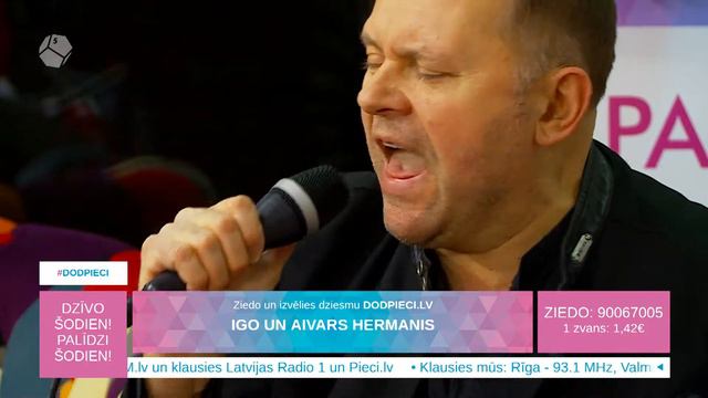 Igo un Aivars Hermanis - Vējš sola lapai debesis | Dod Pieci 2016