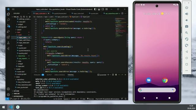 [Часть 7 п.1] Flutter. Подключаем приложение к локальному серверу. Dio. Freezed + Cubit State. смотреть онлайн