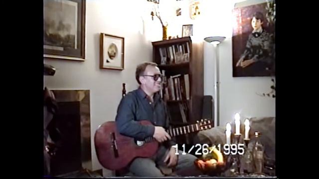 Вадим Егоров и Бахыт Кенжеев на Иль Перро. Ноябрь 1995