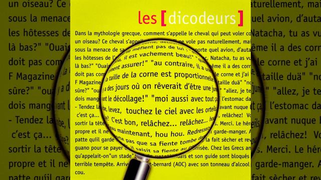 Les dicodeurs : le mariage espagnol