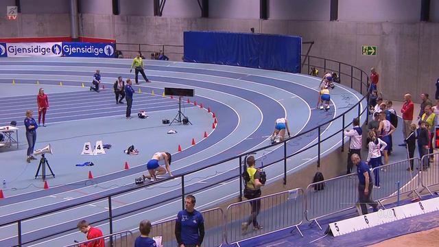 Guðbjörg Jóna Bjarnadóttir - 200m á NM innanhúss 2019 смотреть онлайн