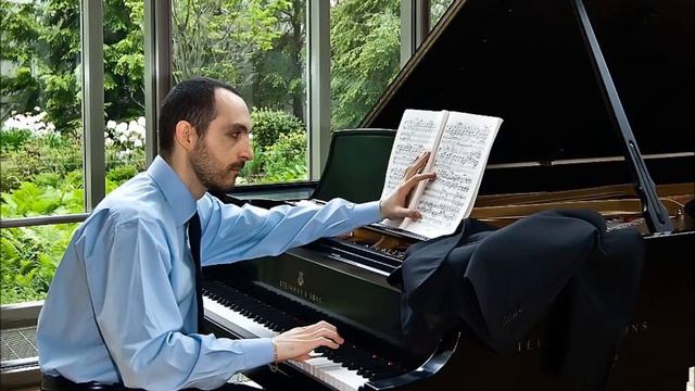 Studien für Pianoforte: Variationen über ein Thema von Paganini Op. 35 by Brahms, Book I, Var. VI смотреть онлайн