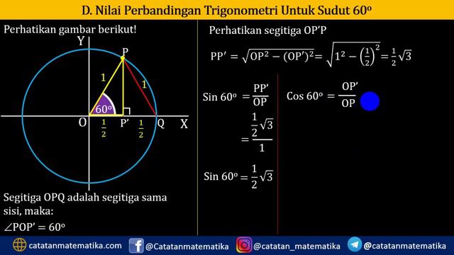 Nilai Perbandingan Trigonometri Sudut Sudut Istimewa dan 4 Contoh Soal | Matematika Wajib Kelas 10 смотреть онлайн