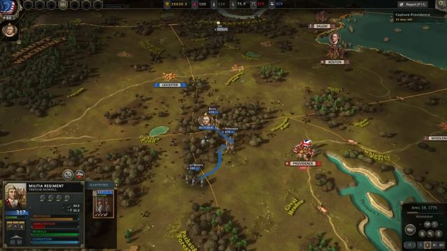 Ultimate General: American Revolution | New Series | Learning the Game | Part 1 смотреть онлайн