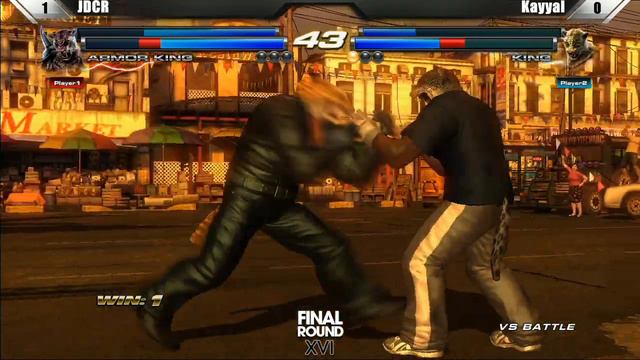 Tekken Tag Tournament 2 Top 8 JDCR vs Kayyal - Final Round XVI смотреть онлайн