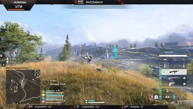 Battlefield V Firestorm w/ xDx3x4xTxHx #1 on XBOX| 764 WINS| 4.69 KD смотреть онлайн