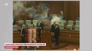 Kadri Veseli Shan Pas Hedhjes së Gazit Lotsjellës