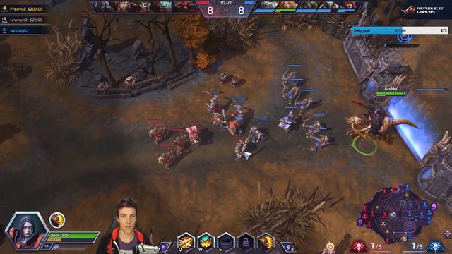 Grubby | Heroes of the Storm - Sonya and The Boss Fight - HL 2017 S3 - Cursed Hollow смотреть онлайн