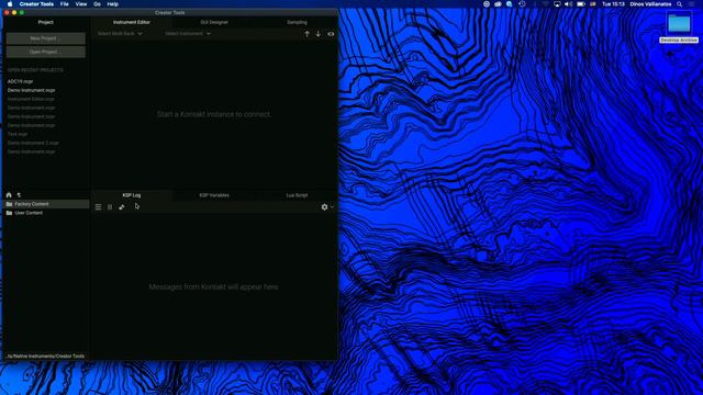 Dinos Vallianatos - Creator tools: Building Kontakt instruments without Kontakt смотреть онлайн