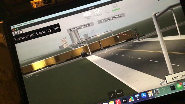 Train Hits Truck [ROBLOX]