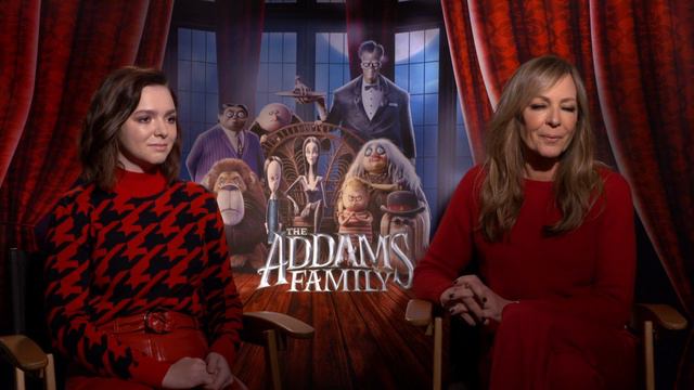 Allison Janney & Elsie Fisher Raw Interview The Addams Family смотреть онлайн
