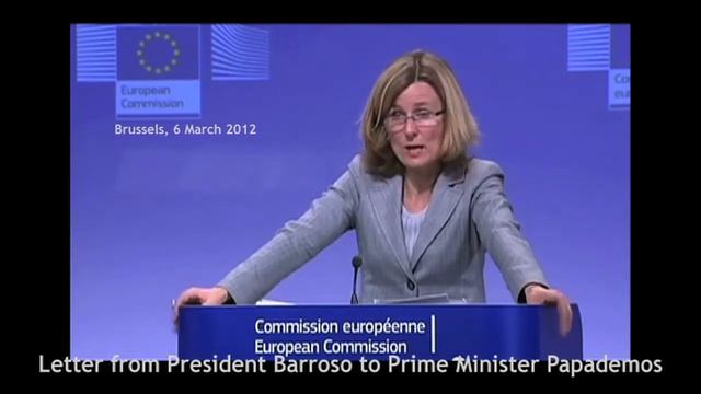 Barroso's Letter to Papademos смотреть онлайн