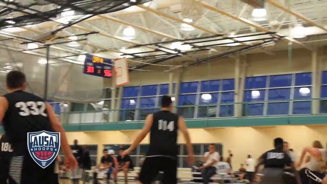 Nic Pozoglou HUGE DUNK at the Elite Academic Showcase 2014 смотреть онлайн