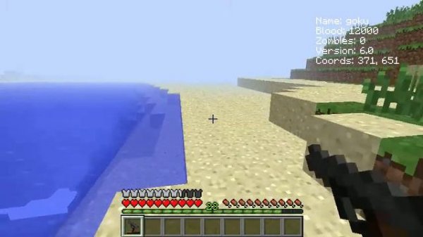 the walking craft# 1-Minecraft + Dayz mod!!!