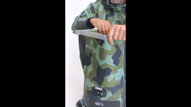 Finntrail Герморюкзак Expedition 40L 1719 CamoArmy смотреть онлайн