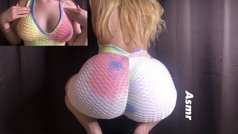 👉ASMR Yulitube |T-Shirt and Leggings Scratching🍑 смотреть онлайн