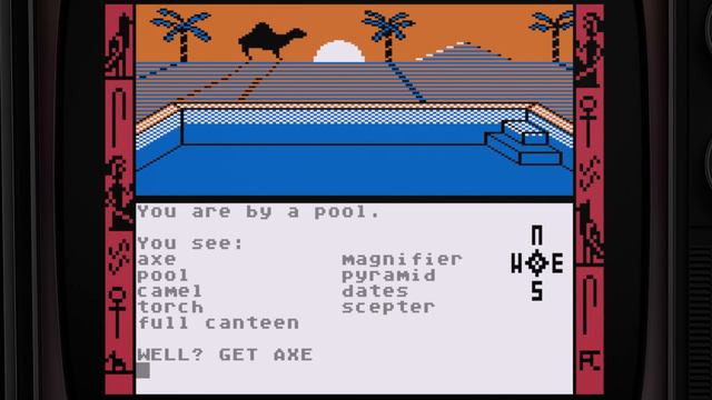 The Sands of Egypt - Datasoft, 1982 - Atari 400/800 (4K) смотреть онлайн
