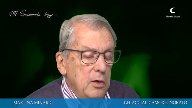 GHIACCIAI D'AMOR IGNORATO poesia di MARTINA MINARDI. Dalla voce di Alessandro Quasimodo. смотреть онлайн