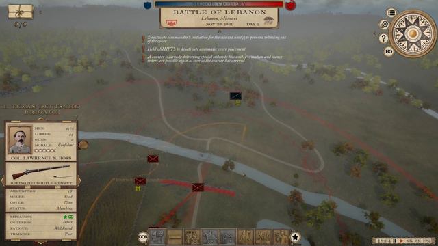 Sterling Price Outnumbered! - Grand Tactician: Civil War 1.06 [CSA #12] смотреть онлайн