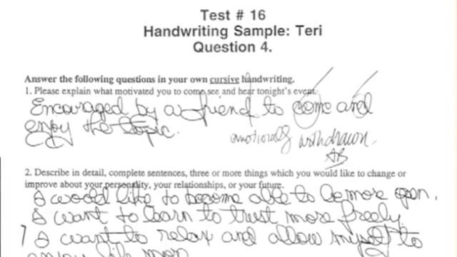 Handwriting Analysis for Past Trauma, Daddy Issues from a messed up childhood. (revised audio) смотреть онлайн