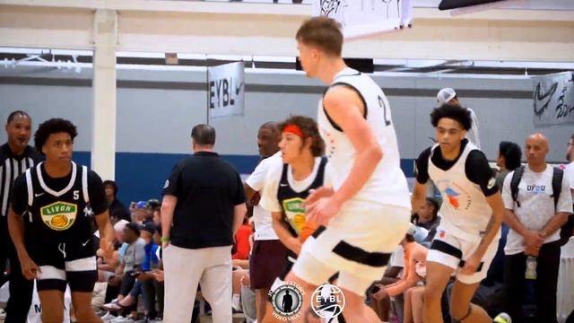 Chris Cenac Jr. Nike EYBL Highlights || LivOn/Newman 2025 F