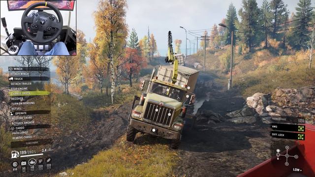 Things didn't go as planned - SnowRunner | Thrustmaster TX gameplay смотреть онлайн
