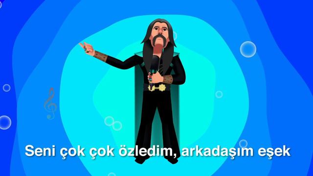 Çocuklar Için Barış Manço Arkadaşım Eşek Animasyonu