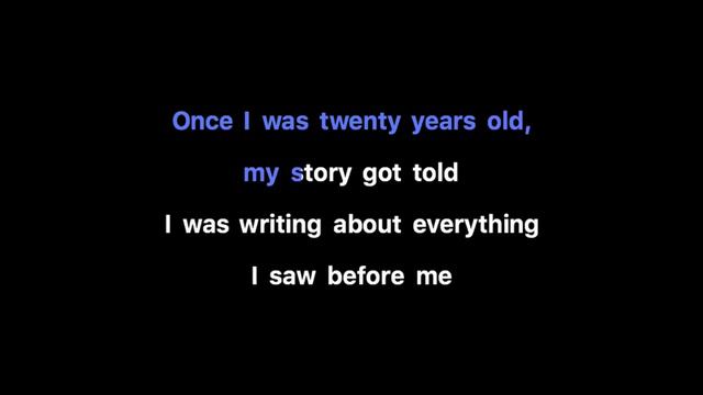 Lukas Graham - 7 Years Karaoke смотреть онлайн