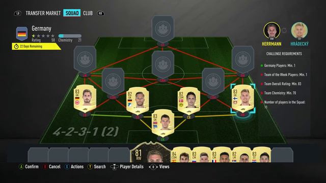 FUT 20 - SBC - Bundesliga POTM - Serge Gnabry - Germany - Cheap & No Loyalty смотреть онлайн