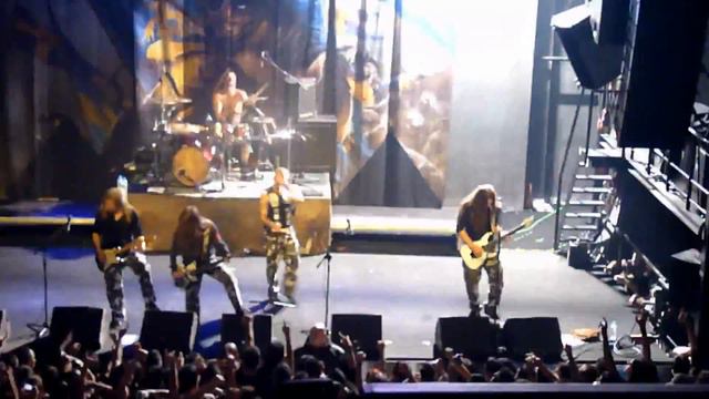 Snowy Shaw from Sabaton uses the Wisdom drumkit in Athens смотреть онлайн