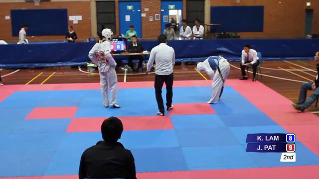 Bout 10 - Male Black Light - Keith Kim Lam (MEL) vs James Paterson (MON) - 2014 VIUC I смотреть онлайн