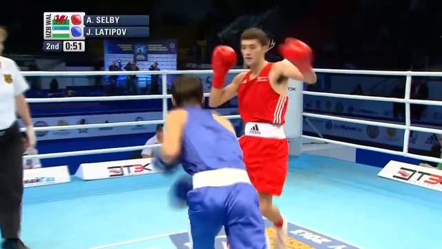 Men's Fly (52kg) - Semi Final - Andrew SELBY (WAL) Vs Jasurbek LATIPOV (UZB)