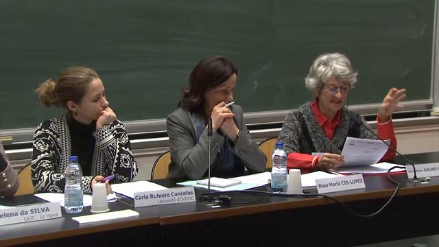 Introduction : Rosa Maria Cid Lopez + Intervention : Carla Rubiera Cancelas смотреть онлайн