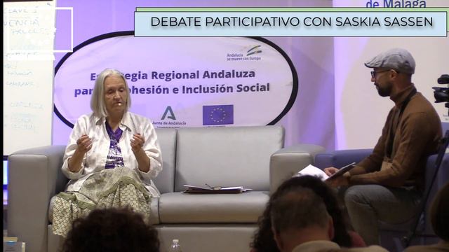 Debate Con Saskia Sassen En El Encuentro De Planes Comunitarios