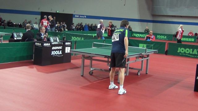 Table Tennis European Veterans ChampionshipsBremen2013 9)Appelgren Ding Yi Game4