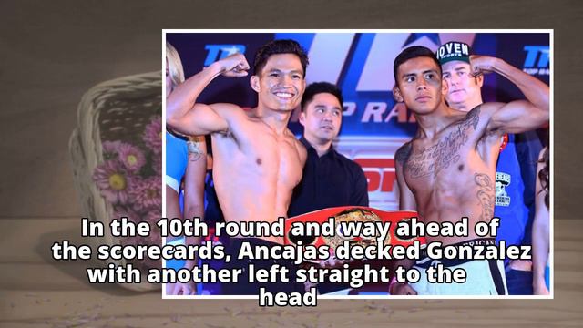 Ancajas stops Gonzalez in 10th round for rousing US debut смотреть онлайн