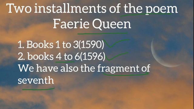 English Literature for UGC NET and SET faerie queene by Edmund spenser