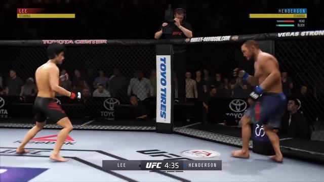 BRUCE LEE VS DAN HENDERSON | UFC 3 BRUTAL FIGHT | UFC 3 K1 RULES | UFC 3 2020 | EA SPORTS UFC 3 смотреть онлайн